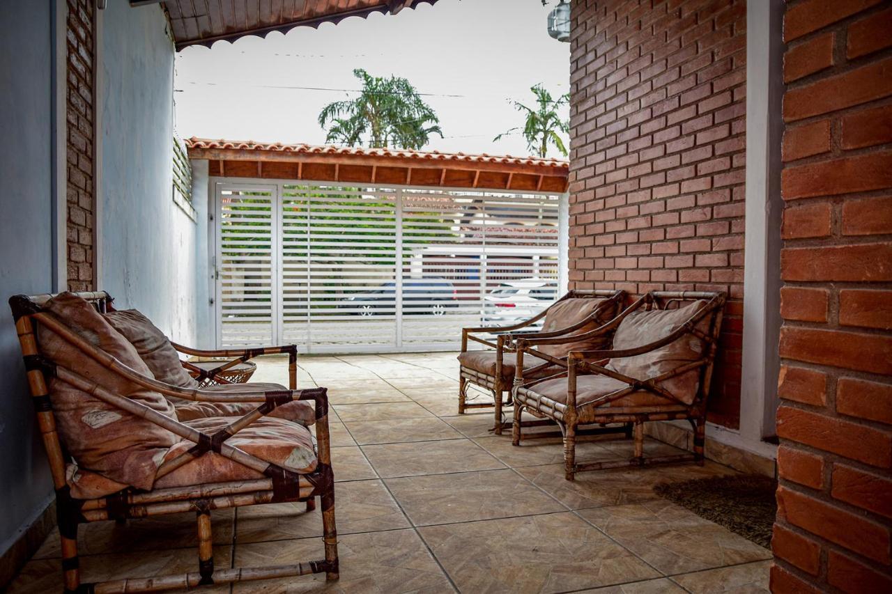 Otima Casa Com Wi-Fi A 350M Da Praia De Peruibe Sp Exteriör bild